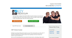 Desktop Screenshot of keyvisionplan.com